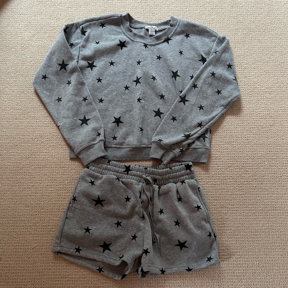 Love Streak Star Sweat Set